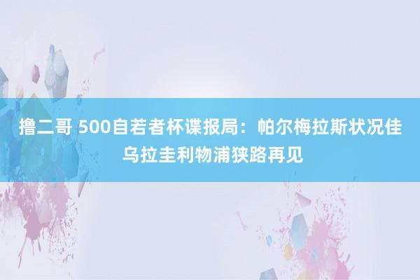   撸二哥 500自若者杯谍报局：帕尔梅拉斯状况佳 乌拉圭利物浦狭路再见