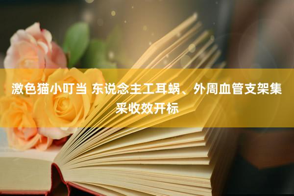   激色猫小叮当 东说念主工耳蜗、外周血管支架集采收效开标
